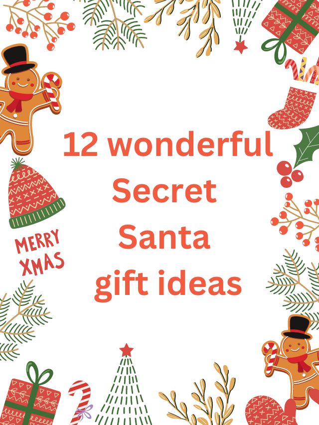 12 wonderful Secret Santa gift ideas for Christmas