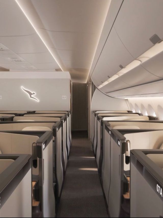 Qantas all new premium economy seat